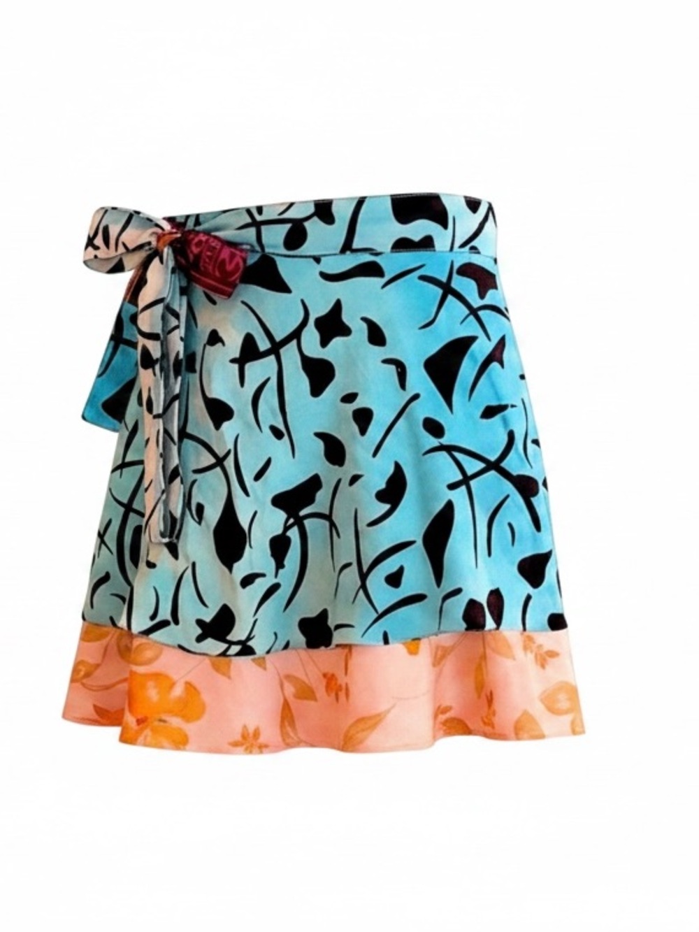 Wrap Mini Beach Skirt / Sarong / Coverup